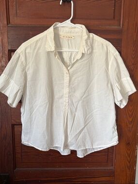 Xirena white pullover top size Small